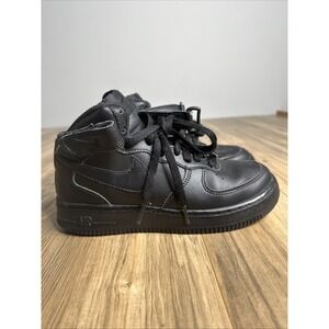 Nike Air Force 1 5 Youth Black High Rise‎ (314195-004)